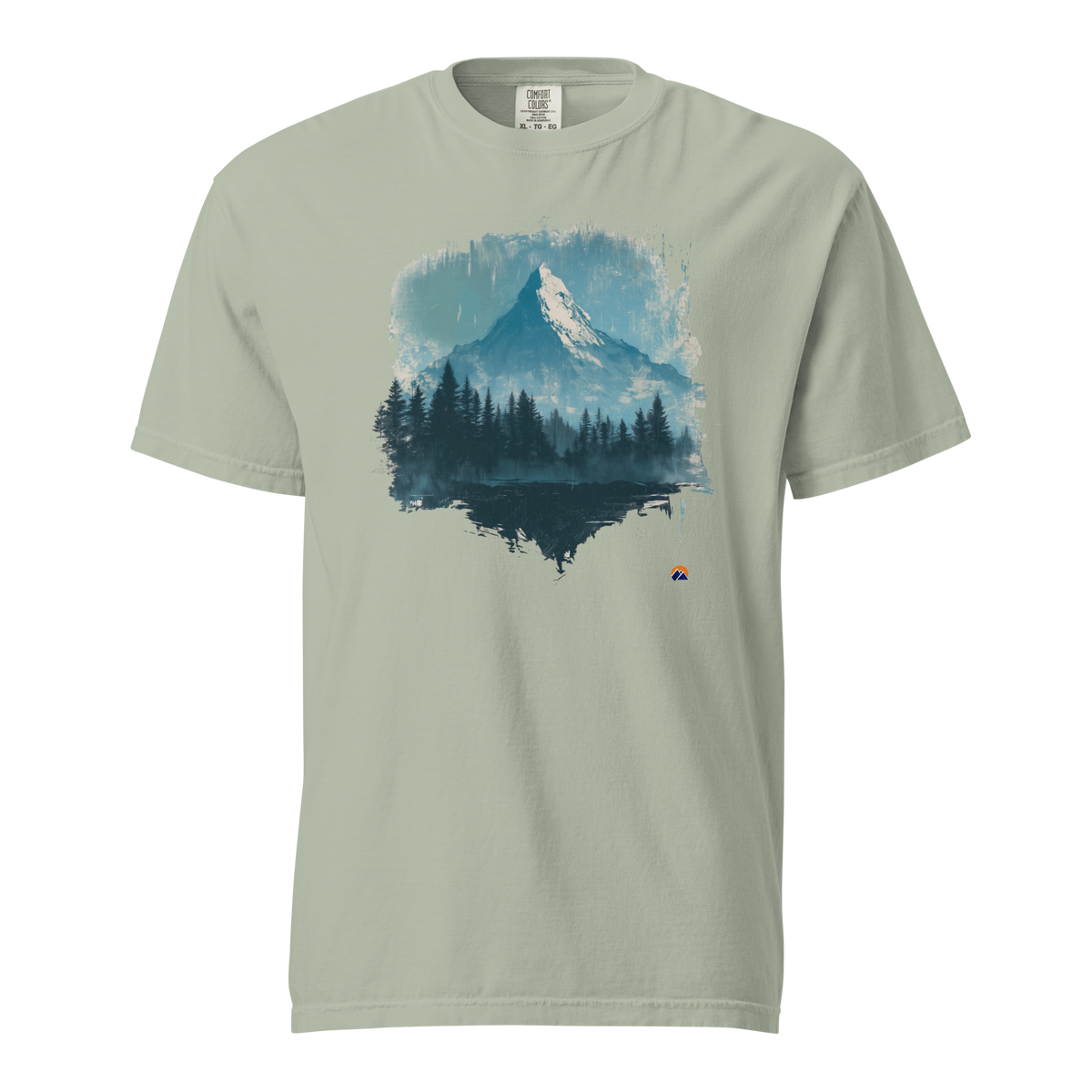 Know It Anywhere — Grin Dwellers Bay heavyweight garment-dyed tee, front view