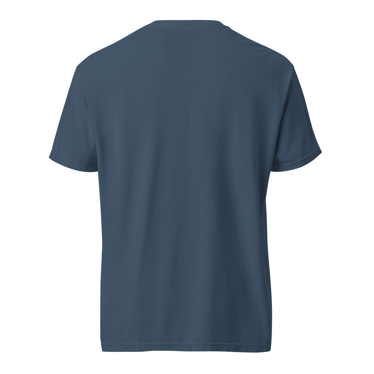 Apres All Day — Grin Dwellers Midnight heavyweight garment-dyed tee, back view
